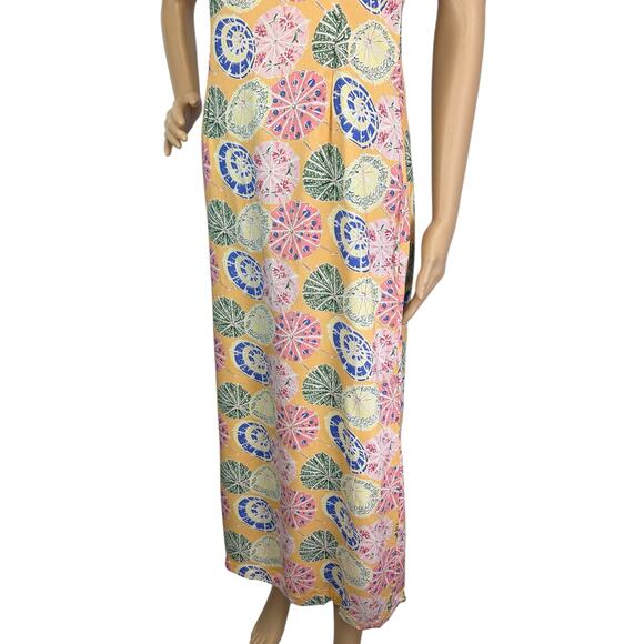 Vintage Weekend Traffic Beach Umbrella Midi Dress Size S - Picture 8 of 10